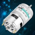 thumbnail image 3 of Motor, Ball Bearing Motors, XD-775 Double For Table Drilling Machine  Machine Battery Car Cotton Sugar Machine Small Lathe, 3 of 8