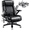 Black-5D armrest, variant on BOSSIN 500lbs Big and Tall Office Chair ,Heavy Duty Computer Desk Chair with Adjustable Lumbar Support