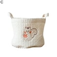 thumbnail image 2 of Visland Cotton Bag Desktop Storage Basket Small Sack Sundries Storage Box with Handle Cosmetic Storage Bag, 2 of 8
