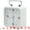White, variant on Unique Bargains 1pc Metal Casing Alarm Clock with Handle 3.3" x 1.8" x 4.5" Dark Green