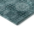 thumbnail image 4 of Addison Rugs Mayfield Washable Transitional Organic Teal Rectangle Rug, 5' x 7'6", 4 of 6