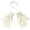White, variant on Toddler Winter Knit Mittens with String Attached Warm Baby Mittens for Cold Weather Boys Girls