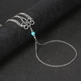thumbnail image 3 of SmartBy Women Vintage Multilayer Beach Barefoot Sandal Foot Tassel Jewelry Anklet Chain, 3 of 6