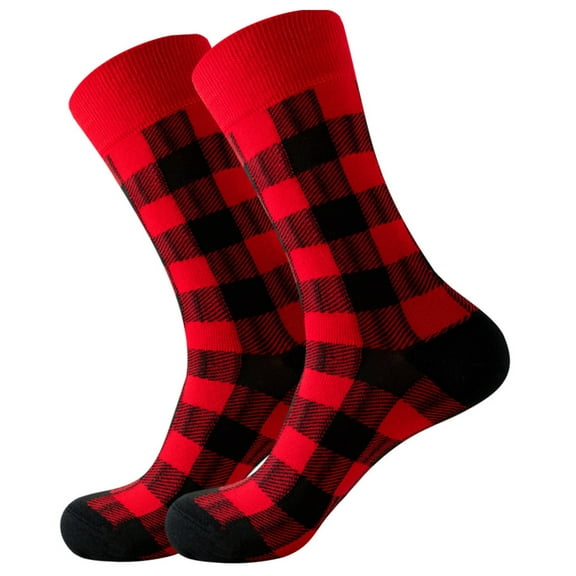 DQRPSEETB Compression Socks Adult Unisex Lattice Geometry Printing Colorful Street Personality Medium Socks Soft Socks for Men Purple