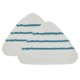 thumbnail image 1 of Lot de 2 tampons de rechange pour i vapeur, triangulaires, lavables, en microfibre, pour nettoyage des sols, accessoires, 1 of 4