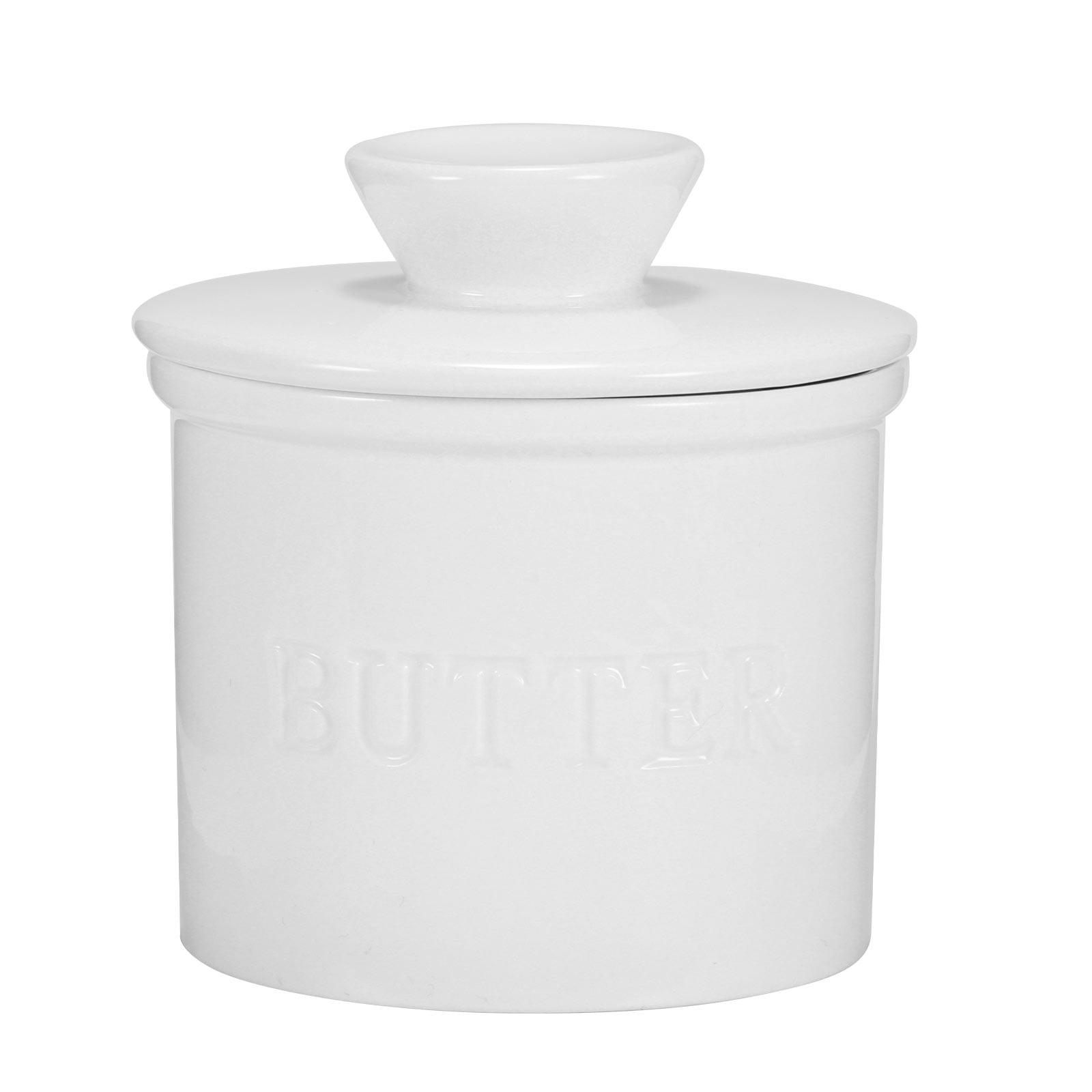 Toma Porcelain Butter Keeper Crock Ceramic Butter Jar Butter Can