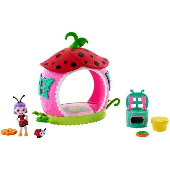 Enchantimals Teeny Kitchen Playset with Ladelia Ladybug Doll