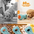 thumbnail image 2 of YESGIRL Interactive Dog Toys, Adjustable Treat Dispensing Puzzle Toy to Keep Them Busy with Mental Stimulation, for Puppy Teething and Small to Medium Dogs, 2 of 10