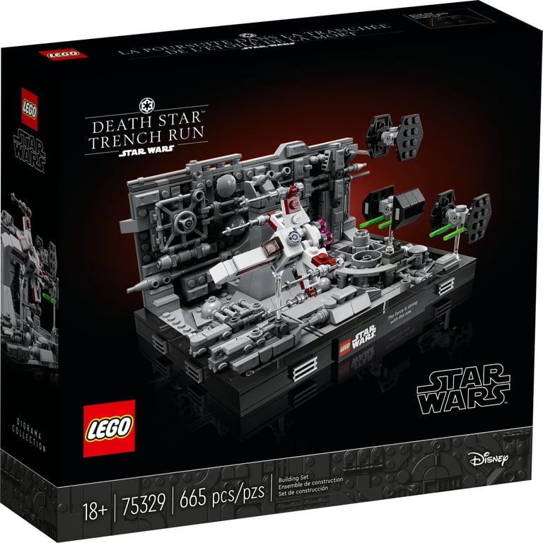 LEGO Star Wars Death Star Diorama 75329 Set for Adults, Room D