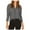 Grey - darkgray, variant on Sanctuary Clothing Womens Knit Pullover Blouse, Black, X-Large