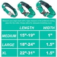 thumbnail image 2 of Black Rhino Tactical Dog Collar with Padded Handle for Large Dogs, Aqua, 2 of 6