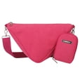 thumbnail image 1 of Bolso pequeño de lona de color sólido simple de moda, nuevo bolso de lona de estilo occidental. MFZFUKR BST3065711-3, 1 of 5