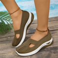 thumbnail image 6 of AUDeals Womens Breathable Orthopedic Slip On Tennis Shoes Arch Support Anti Skid Walking Sneakers (Coffee, 8.5), 6 of 9