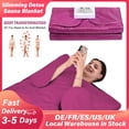 thumbnail image 2 of manta infraroja Sauna de pérdida de peso de la manta térmica Sauna LA TERMOTERAPIA PARA Spa Body para el hogar con forma de 50 Uds hojas de plástico manta térmica para uso esteticos, 2 of 4