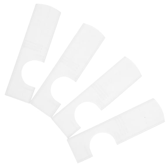 STOBOK 5Pcs Compact Transparent Reed Storage Case for Alto Saxophone Clarinet Accessories