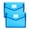 Blue, variant on 2 PCS File Folders,Transparent Document Folders Plastic Envelopes,Envelopes File Envelopes with Label Pocket and Snap Button for Home Work Office Organization,14.57x11.02 inch (Khaki)