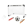 thumbnail image 4 of Portería de fútbol para niños, puerta de práctica de fútbol para juegos familiares, patio trasero Naranja 90x60cm, 4 of 8