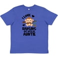 thumbnail image 3 of Inktastic Monkey I Love Hanging out with My Auntie Youth T-Shirt, 3 of 5