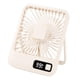 thumbnail image 2 of Ventilador de escritorio mini, 5 velocidades, portátil, silencioso, para escritorio de interior Beige, 2 of 9