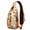 Orange-23, variant on Crossbody Sling Backpack for Women Men Orange Papaya Shoulder Sling Crossbody Casual Chest Bag for Travel Sports Running Hiking