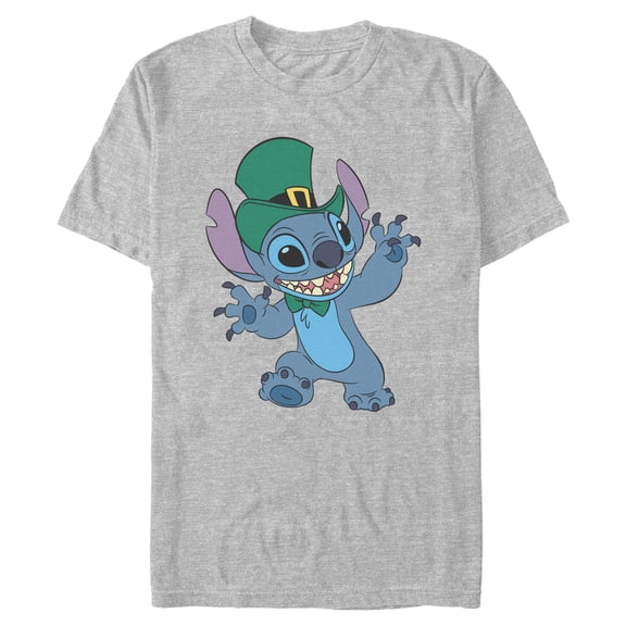 Mens Lilo & Stitch Walking Luck Stitch T Shirt