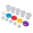 thumbnail image 1 of Cazas de Pinta para Niños, Contenedores de Pinta de Limpieza fáciles multipósito 5 piezas reutilizables paraulas, 1 of 7