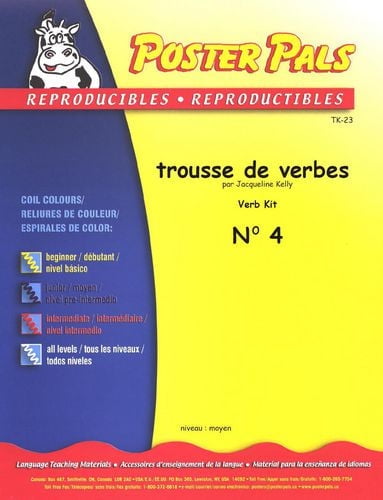 The Fsl Classroom Trousse De Verbes - No4 French Reproducible Teaching Activities