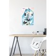 thumbnail image 6 of Hatsune Miku - WaVing Wall Poster with Push Pins, 14.725" x 22.375", 6 of 6