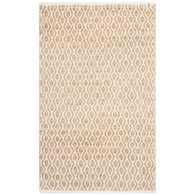 Safavieh Cape Cod 6' X 9' Hand Woven Jute and Cotton Rug in Natural