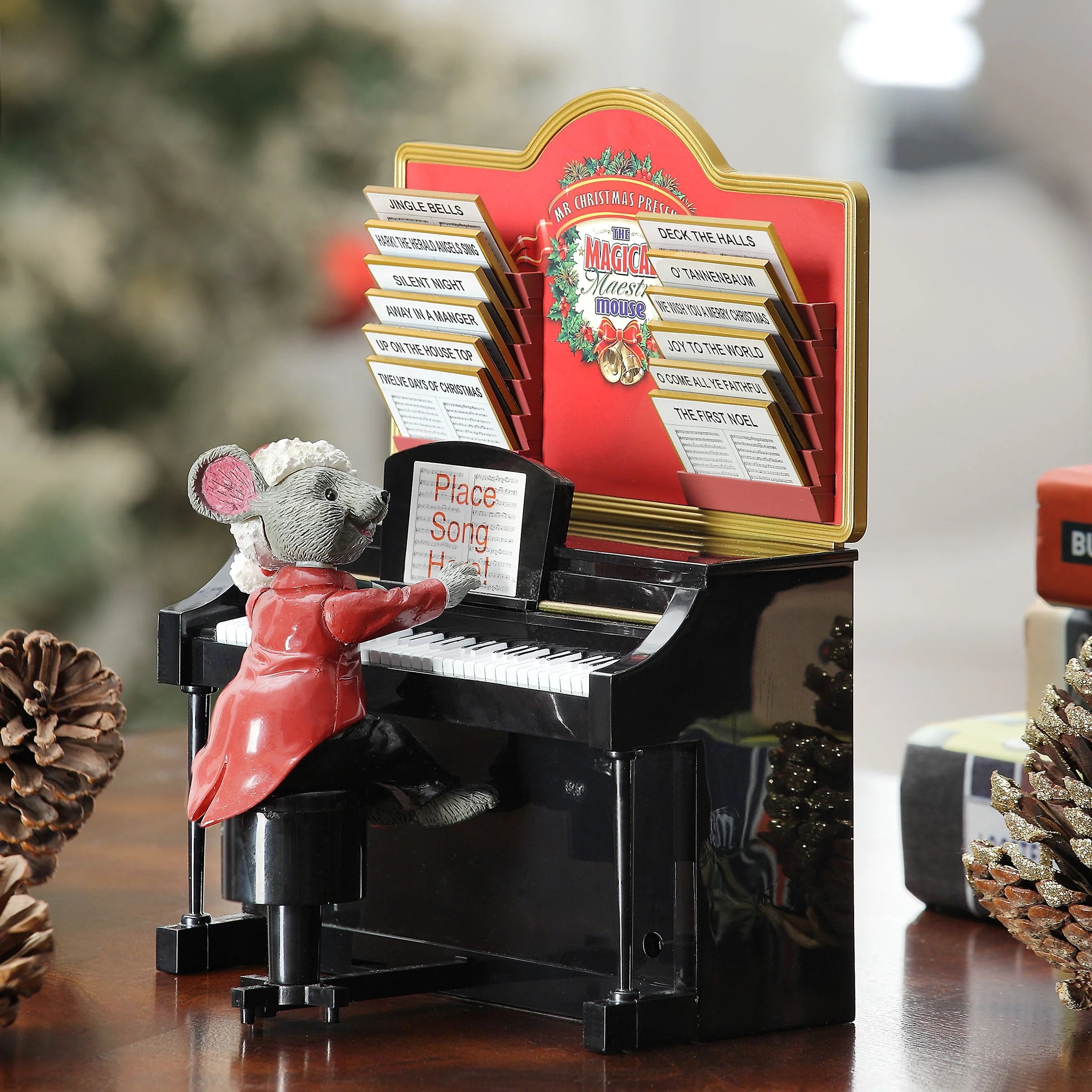 Mr. Christmas Magical Maestro Mouse: Animated, Plays 24 Favorite