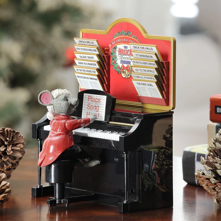 Mr. Christmas Magical Maestro Mouse: Animated, Plays 24 Favorite