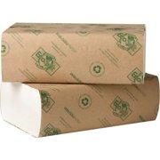 Ecosoft Multifold Towels, White, 250 Towels/pack, 16 Packs/carton
