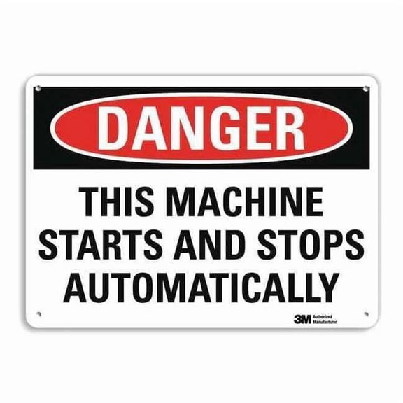 Lyle Danger Sign,10 inx14 in,Aluminum U3-2013-NA_14x10