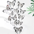 thumbnail image 1 of Stickers and Decals Aqestyerly 3D Color Stereo Butterfly Personality Creative Living Room Bedroom Wall Stickers, 1 of 6