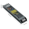 thumbnail image 3 of Fuente de alimentación regulada Transformador adaptador de fuente de alimentación ultra delgado para tira de luz LED AC190V240V a DC 12V 33A 400W Convertidor de conmutación de fuente de alimentación U Neoglint Fuente de alimentación regulada, 3 of 7