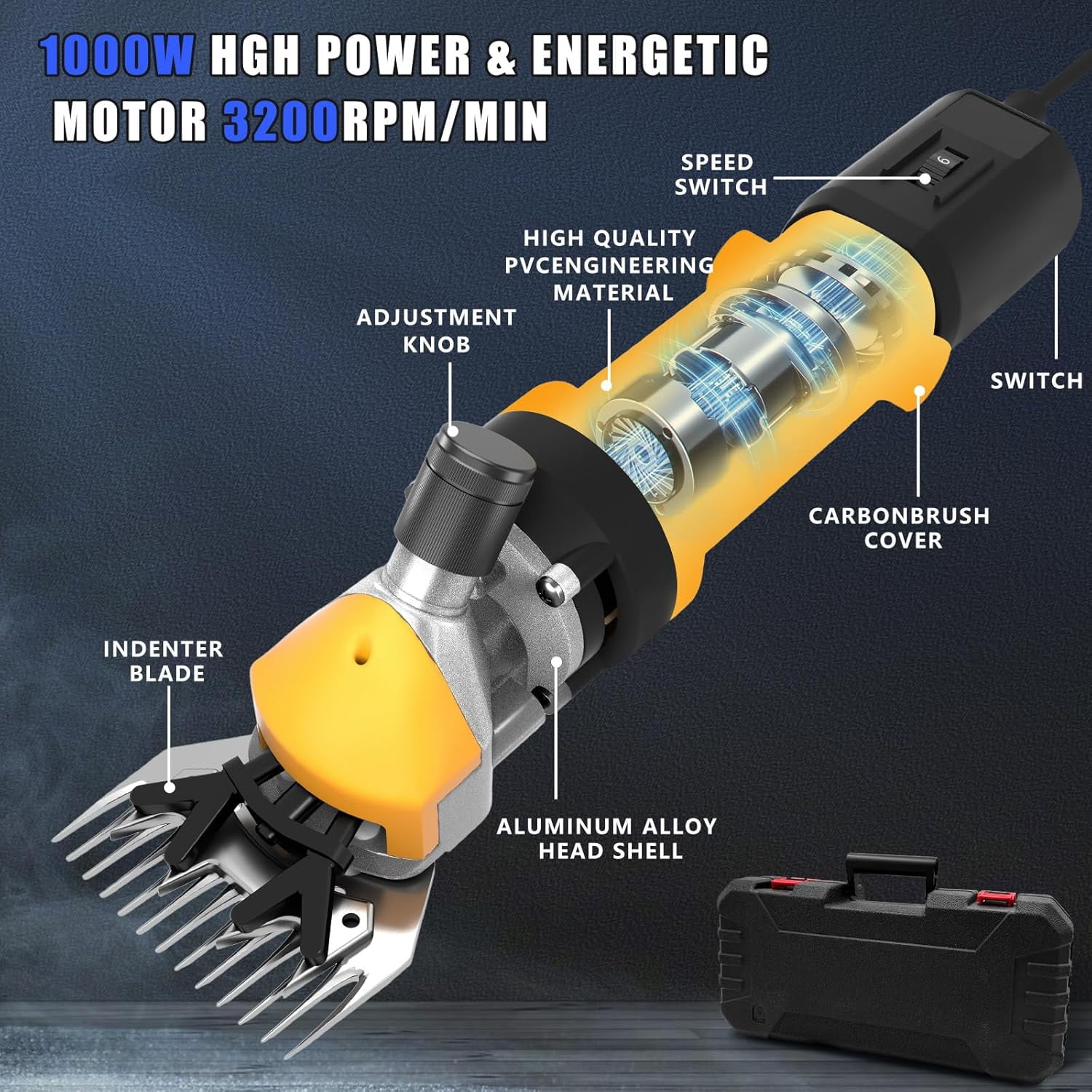 Oster Professional Series Powermax 2-Speed Detachable Blade Dog