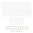 thumbnail image 4 of Bridas de nailon para cables, clips de sujeción premium para automóviles, correas de gestión de cables 50 bridas de nailon, 4 of 8