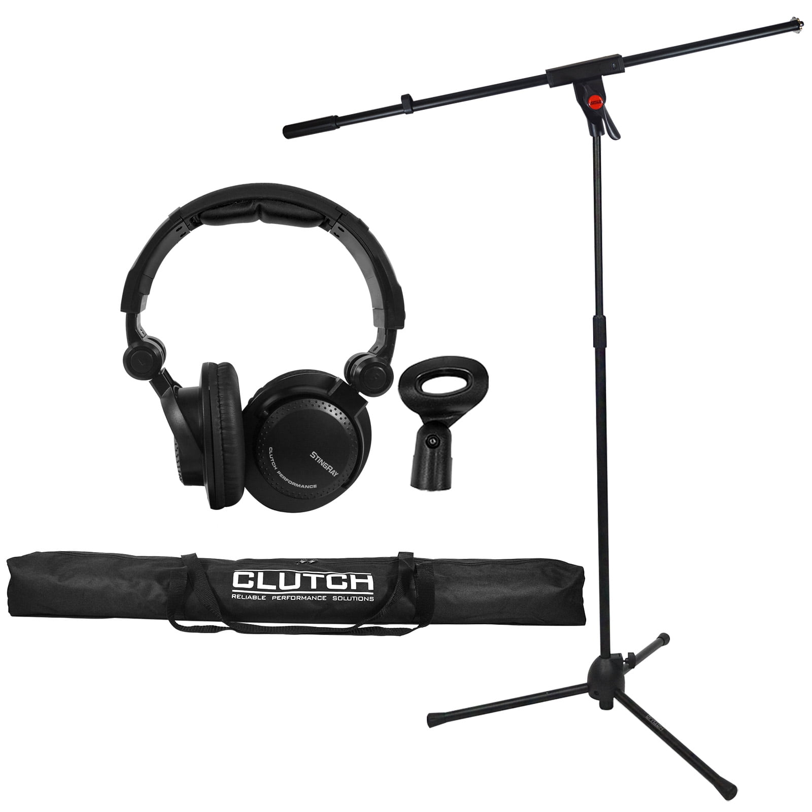 Clutch CLMB100PK Microphone Boom Stand with Stingray Performance DJ