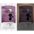thumbnail image 2 of A Haunting we will go Halloween Ceramic Night Light, 2 of 2