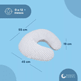 thumbnail image 5 of Cojín Lactancia (doble Vista) Almohada Amamantar Bebé Blanco, 5 of 5