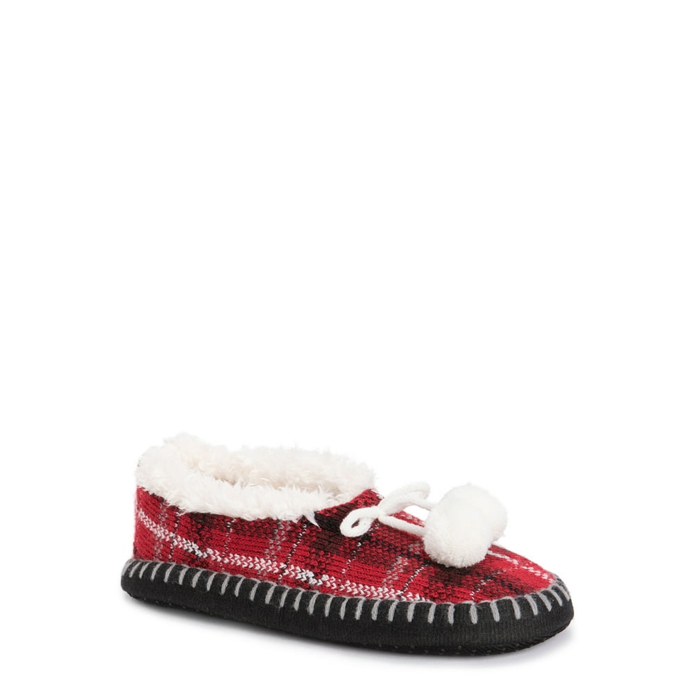 muk luks pom ballerina slippers