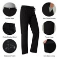 thumbnail image 5 of YUSHOW Women Snow Pants Fleece Lined Snow Ski Hiking Softshell Pants Size L, 5 of 7