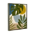 thumbnail image 3 of Stupell Industries Tropical Mixed Monstera Leaves Graphic Art Luster Gray Floating Framed Canvas Print Wall Art, Design by Victoria Barnes, 3 of 6