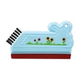 thumbnail image 2 of EGNMCR Kitchen Cleaning Silicone Scraper Stove Countertop Cleaning Practical Tool Cleaning Brush Water Scraper 2-in-1 Plastics scraper, 2 of 6