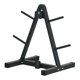 thumbnail image 4 of Plaza de pesas Plaza de pesas Organizador de árboles de metal Metal Versátil Stable Stable Standing Barmell Storage Rack para entrenamiento en el, 4 of 8