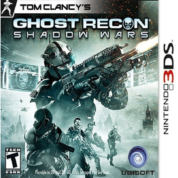 Restored Tom Clancy's Ghost Recon: Shadow Wars (Nintendo 3DS, 2011) Shooter Game (Refurbished)