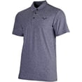 thumbnail image 1 of Urban Fox Men's Golf Shirts for Men | Short Sleeve Performance Polo Shirts for Men | Heather Dry Fit | Moisture Wicking | Heathered Navy Small, 1 of 7