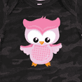 thumbnail image 4 of Inktastic Cute Pink Spring Owl Girls Baby Bodysuit, 4 of 5