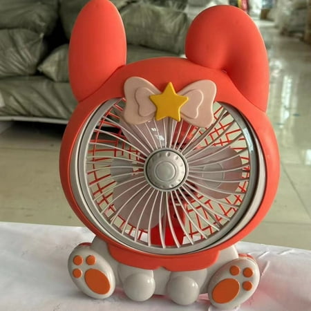 

Sanrio Hello Kitty Kuromi My melody small fan Kawaii cartoon animation home silent portable large wind electric fan wholesale Lovely Gift