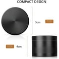 thumbnail image 2 of Herb Grinders, Grinder for Dry Herb Portable Zinc Alloy Metal Grinder,Black,5x4cm, 2 of 5